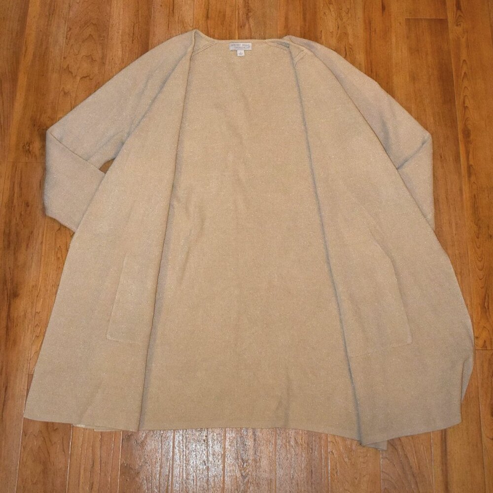 CozyChic Ultra Lite® Wide Collar Jacket Size Large - Sand Dollar - BDWCU21266 - Picture 2 of 4